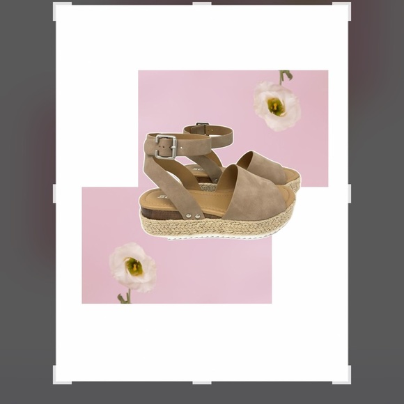 Soda Tan Espadrille Sandals - Picture 2 of 10